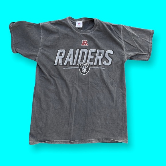 NFL Other - NFL RAIDERS AFC Grey Shirt (Size L)